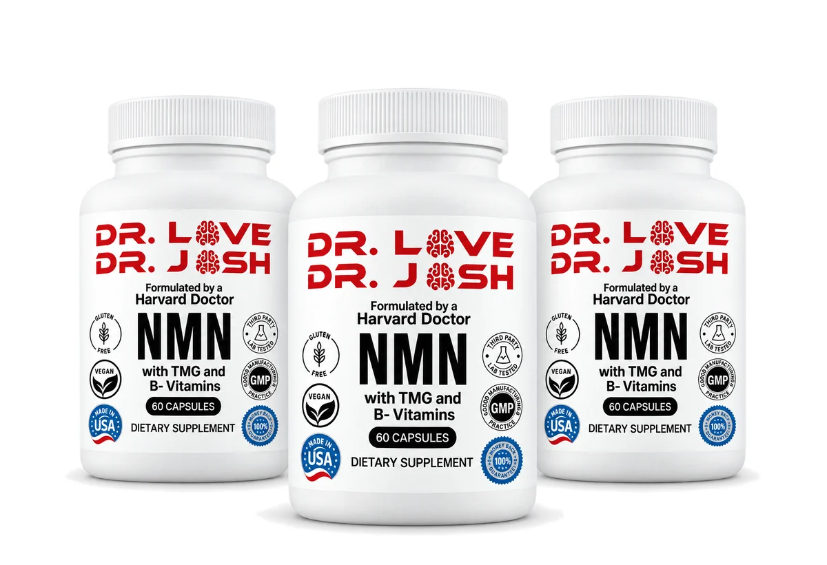 3 bottles of Dr. Love's NMN