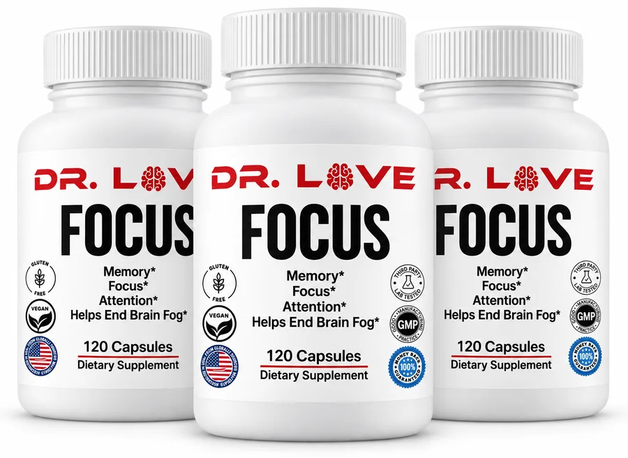 3 bottles of Focus